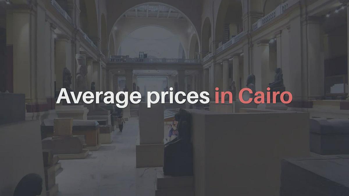 'Video thumbnail for Cost of living / visiting Cairo, Egypt : plan your trip!'