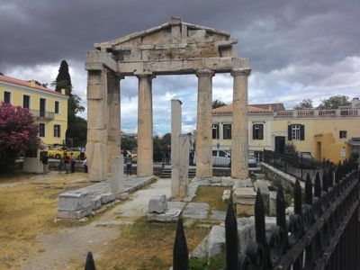 Athens, Greek capital - 하드리아누스의 도서관