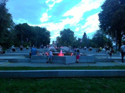 Belgrade, Serbian capital - Tasmajdan park