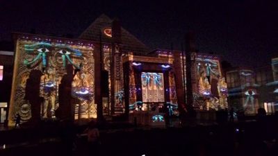 Wafi light and sound show - 와피 이집트 쇼