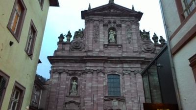 Jesuitenkirch - 교회 정면보기