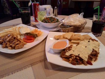 Beirut express - two different specialty dishes