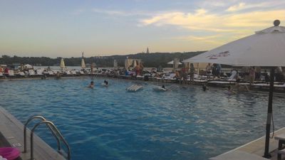 Olmeca plage - Pool view