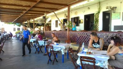 Panos restaurant - Restaurant terrace