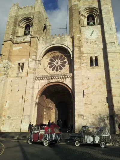 Lisbon Old town - 구시 가지의 성당