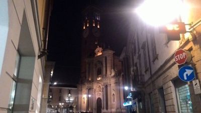 Day trip in Treviglio - Central square and main church