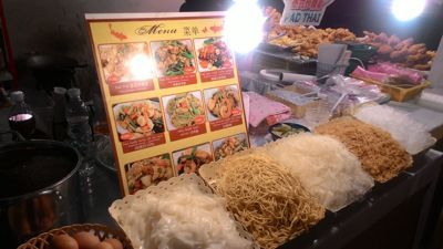 Bangla Street food festival - Stand of fresh noodles