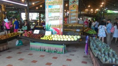 Lungkhay fruit garden - Fruit market entrance