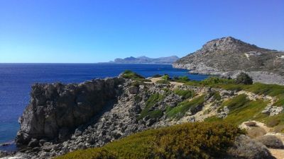 Anthony Quinn hills - Sea view from hilltop