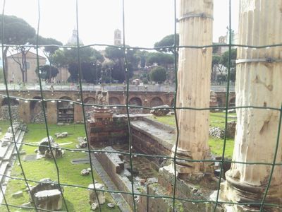 Roma, Italy - 로마 중심지의 유적