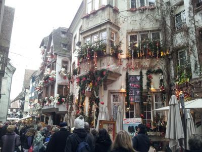 Strasbourg Christmas streets decoration - Streets decorated for Christmas