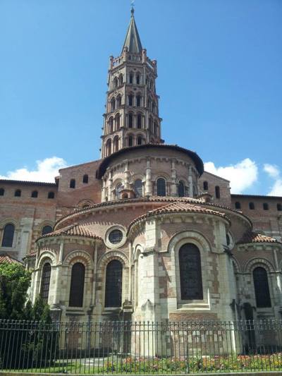 Basilique Saint Sernin - Rear view