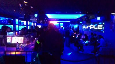 Purple club - VIP view on main floor