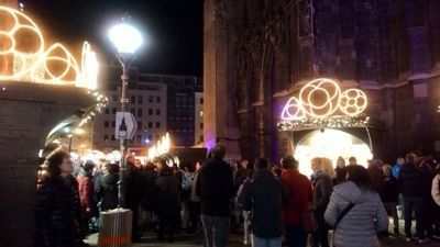Christmas Market Vienna - 대성당의 발에서 시장