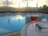 Novotel Athens - Local wine by the rooftop pool