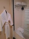 Radisson Blu Park Hotel Athens - bathroom with bathrobe