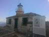 Old fortress Corfu - lighthouse on top of the fortress