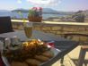 Old fortress restaurant - Gyros with tzatziki sauce and amazing view