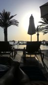 Fairmont The Palm Jumeirah - Sunset on the pool