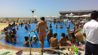 Zero Gravity Beach club - crowded pool