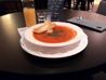 Hotel Novotel Duesseldorf City West -Seestern - restaurant tomato soup and orange juice