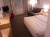Hotel Novotel Duesseldorf City West -Seestern - room view on bed and sofa