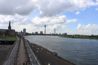 Rhein promenade - 전체 산책로에서보기