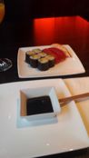 Tokyo Lounge - Sushis with teriyaki (sweet) sauce