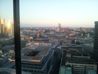 Frankfurt, German and European banking capital - City view from a rooftop bar
