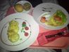 Hotel Ibis Kiev - salmon tartare taken in the room