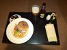 Radisson Blu Hotel Milan - Room service burger and beer