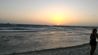 Palm beach sunset - Sunset on the Carribean sea