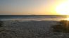 Palm beach sunset - Boat at large of the sea under sunset