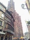 Strasbourg Cathedral - Exterior view during Christmas