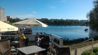Balaton lake : pedalboat, park nad balatonem, balaton cafe, kids park - Terrasse of the café and lake